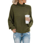 Luxe Knit Turtleneck Cardigan - Cozy Elegance & Professional Style