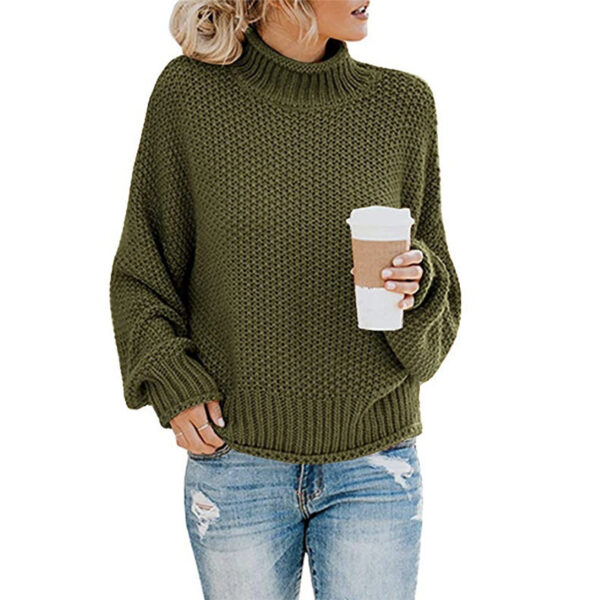 Luxe Knit Turtleneck Cardigan - Cozy Elegance & Professional Style