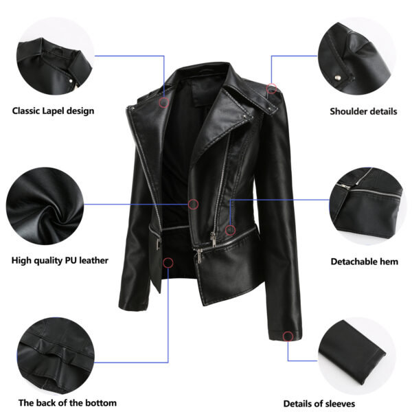 Luxury Motorcycle Leather Jacket - Ride in Style & Safety