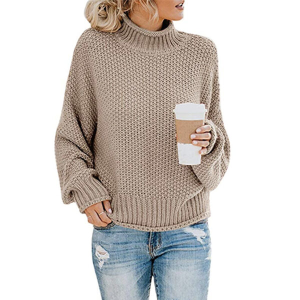 Luxe Knit Turtleneck Cardigan - Cozy Elegance & Professional Style