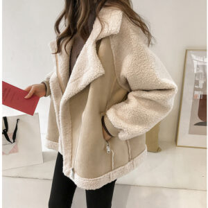 Premium Luxe Lamb Moto Jacket - Elevate Your Style with Confidence