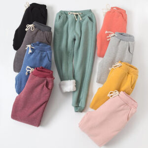 Premium Luxe Lamb Velvet Sweatpants - Unmatched Comfort & Style