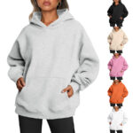 Premium Arctic Plush Oversized Hoodie - Ultimate Winter Comfort