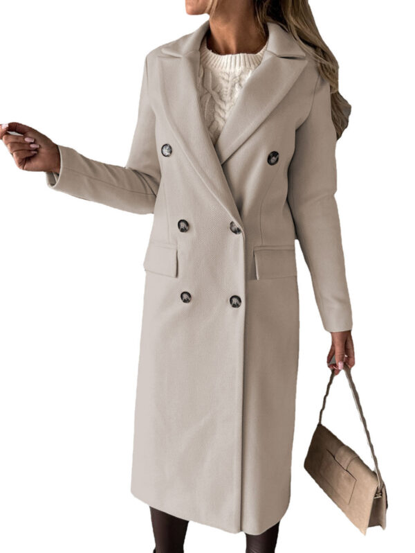 Luxe Professional Double Breasted Coat - Elevate Your Style