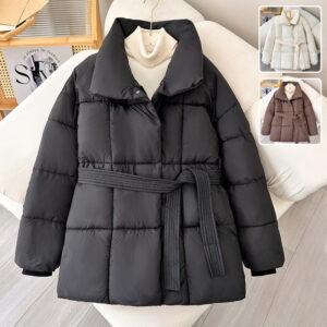Luxe Plaid Wool Coat - Winter Style Essential for Women
