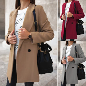 Luxury Professional Wool Coat - Unmatched Comfort & Style