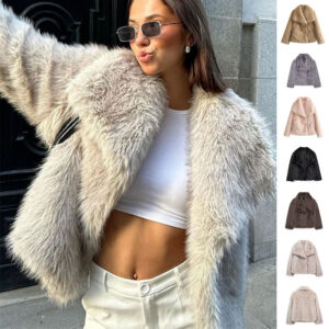 Premium Winter Luxe Plush Coat - Unmatched Elegance & Warmth