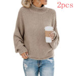 Luxe Knit Turtleneck Cardigan - Cozy Elegance & Professional Style