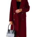 Luxe Professional Double Breasted Coat - Elevate Your Style