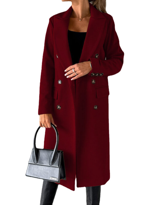 Luxe Professional Double Breasted Coat - Elevate Your Style