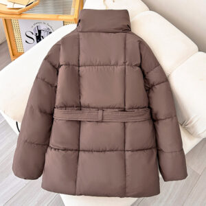 Luxe Plaid Wool Coat - Winter Style Essential for Women