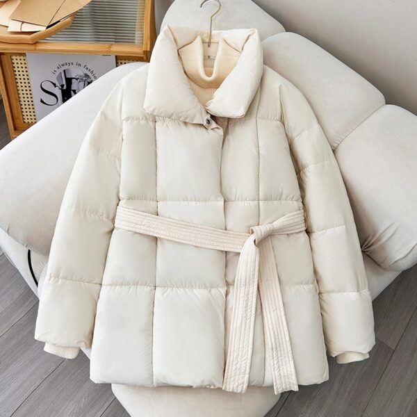 Luxe Plaid Wool Coat - Winter Style Essential for Women