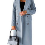 Luxe Professional Double Breasted Coat - Elevate Your Style