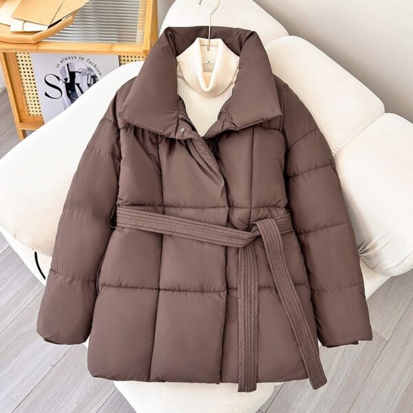 Luxe Plaid Wool Coat - Winter Style Essential for Women