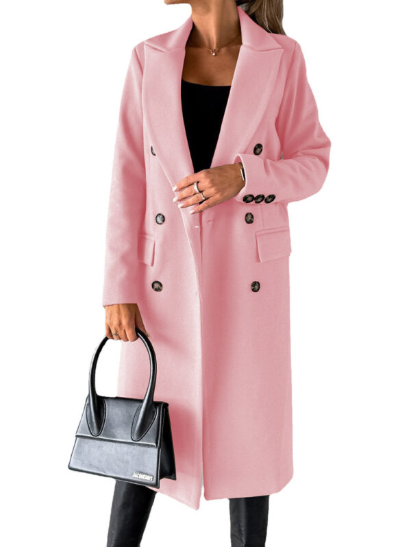 Luxe Professional Double Breasted Coat - Elevate Your Style