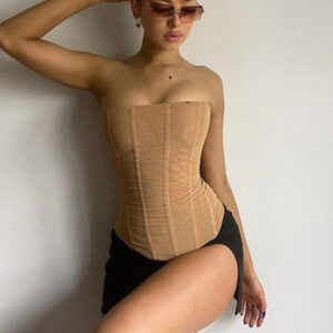 Luxe Professional Mesh Corset - Unleash Your Style Power!
