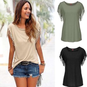 Premium Luxe Plus Size Tassel Blouse - Unmatched Comfort & Style, Limited Stock
