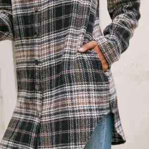 Premium Plaid Jacket for Effortless Style Upgrade