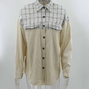 Premium Luxe Corduroy Jacket | Timeless Plaid Design for Effortless Elegance