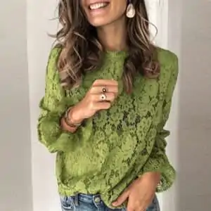 Luxury Lace Blouse - Elevate Your Style with Timeless Elegance