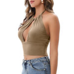 Women Camisole Halter Vest Summer Sexy Hollow Tops
