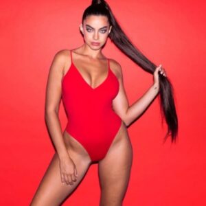Womens Backless Bikini String Large Size One-piece Swimsuit