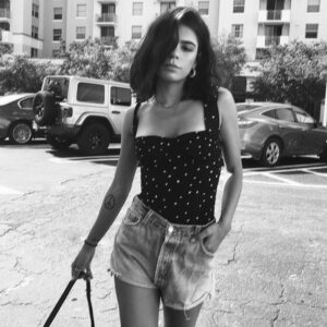 Women Sexy Dot Strap Top