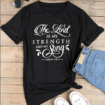 Women Retro Funny Jesus T-Shirt Faith Slogan Art Top coutureoutfit