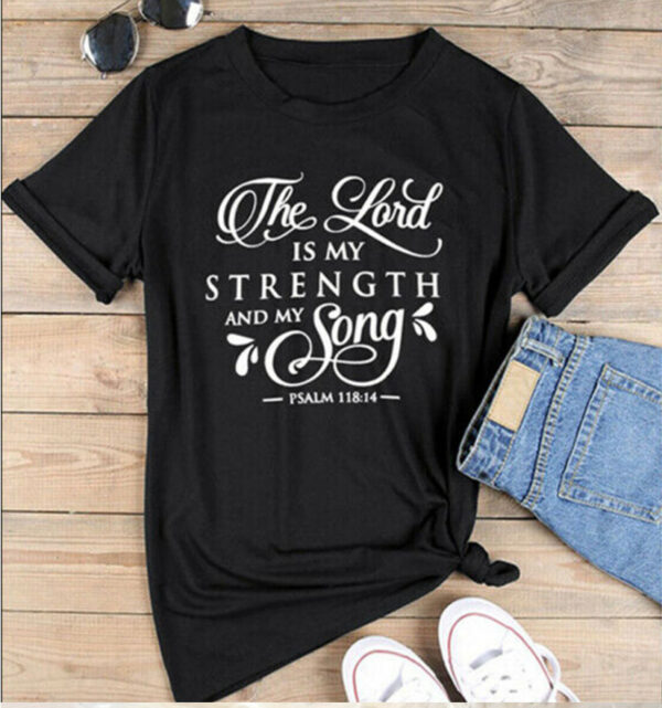 Women Retro Funny Jesus T-Shirt Faith Slogan Art Top coutureoutfit