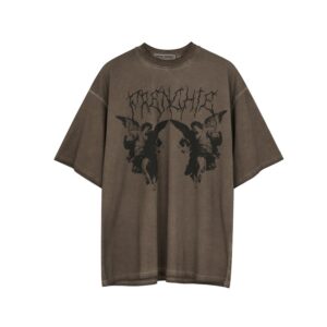 Women Retro Top Loose Street Sports Y2k T-shirt - Coutureoutfit