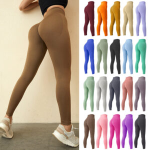 Women Yoga Leggings Tummy Control Workout Running Pants